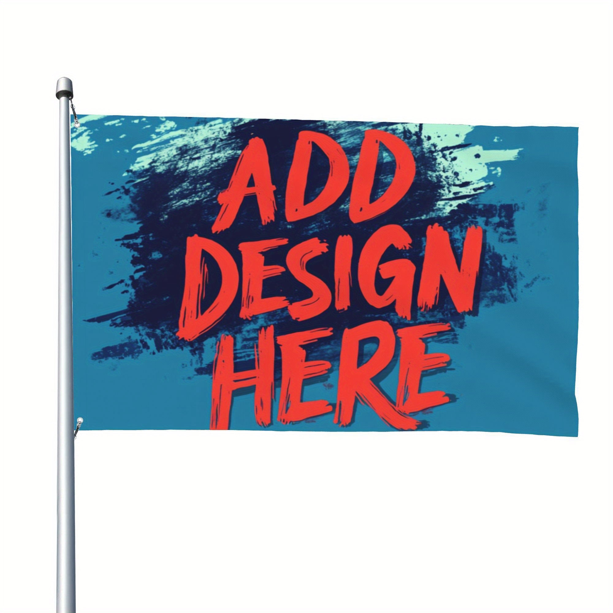 Personalisiertes Banner mit eigenem Text, Foto oder Logo – Innen & Außen