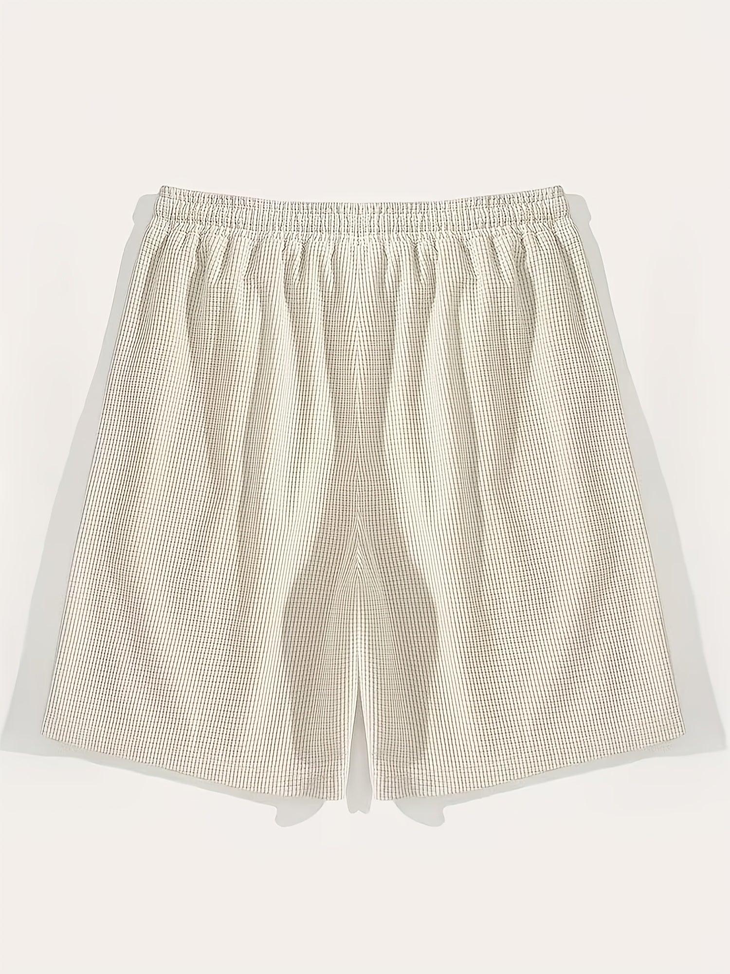 Herren Waffle Shorts – Atmungsaktive Sportshorts mit Tunnelzug