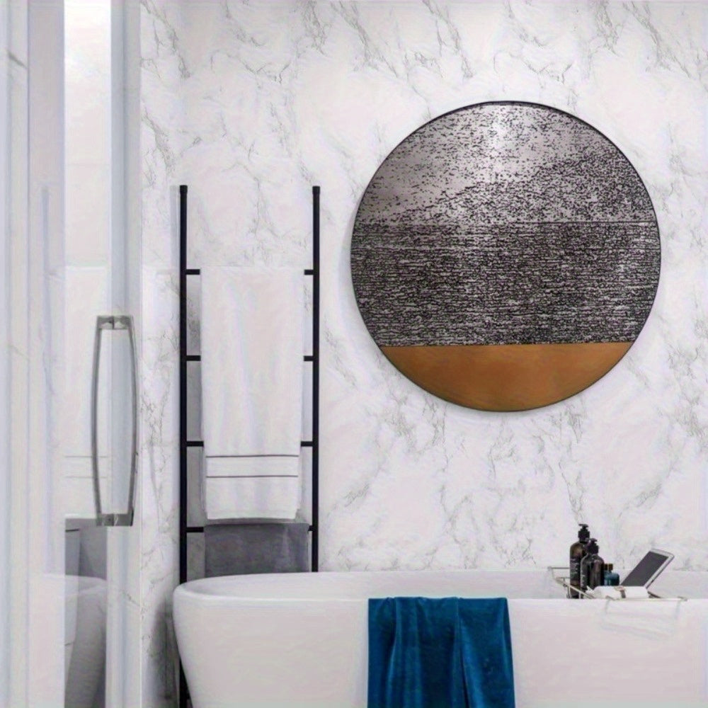 Möbelfolie Selbstklebend Weiß Marmor 60cm x 5m – Klebefolie für Küche, Möbel & Wände