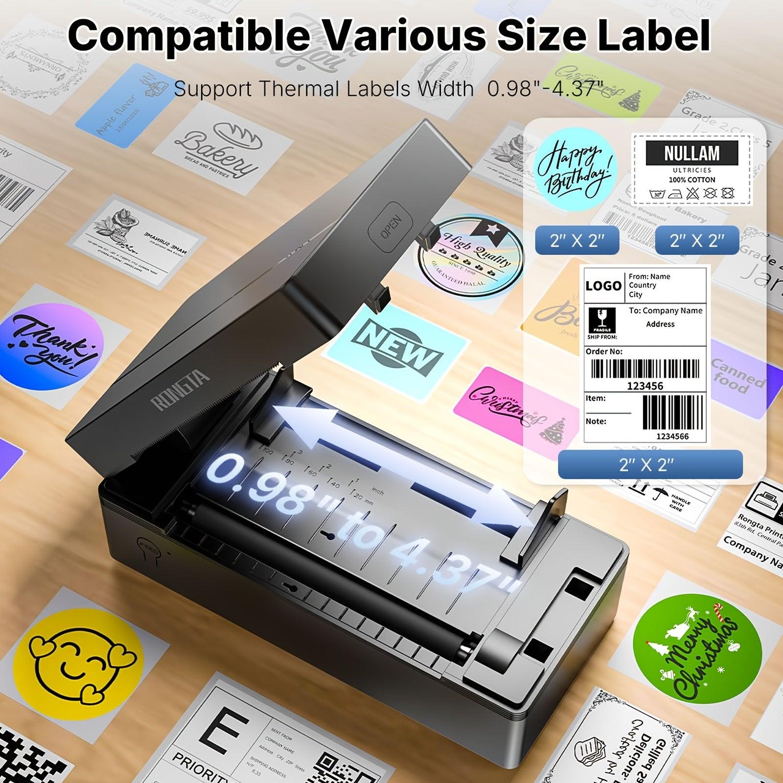 Rongta RP425 Thermodrucker 4x6 – USB & Kabellos, Android & Windows, inkl. 10 Thermorollen