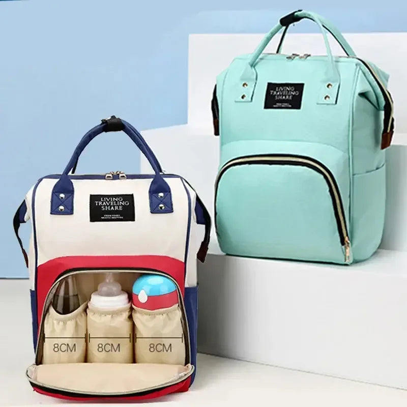 Large-Capacity-Canvas-Mommy-Bag-Multifunctional-Baby-Bottle-Thermal-Insulation-Travel-Storage-Bag-Fashion-Mommy-Bag-Hanging-Bag-FUXL-Shopify-44168162 - FUXLShop