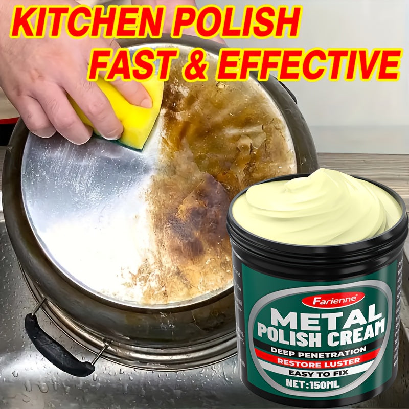 Metall-Polierpaste Universal – Chrome, Edelstahl & Oberflächen polieren & auffrischen
