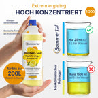 Polster- & Teppichreiniger Konzentrat 1L – 40+ Anwendungen für Sofa, Auto & Matratze