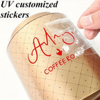 UV Transfer Sticker mit eigenem Logo | 50 & 100 Stück | FUXLShop